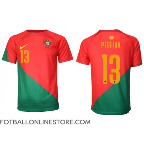 Billige Portugal Danilo Pereira #13 Hjemmetrøye VM 2022 Kortermet